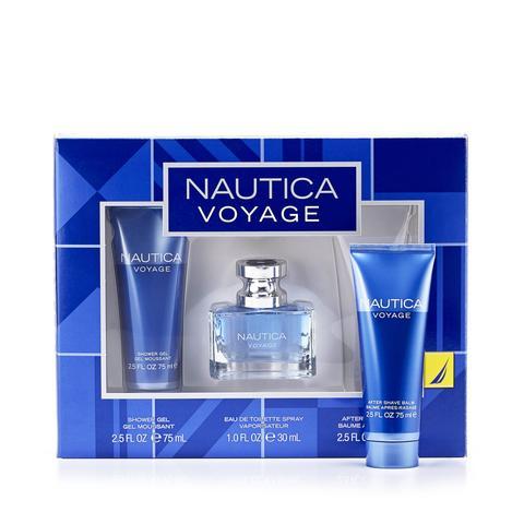 Damage - Set - Nautica Voyage 30ml EDT Spray + 75ml Shower Gel + 75ml Asb