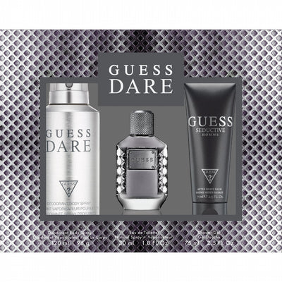 Damage - Set - Guess Dare 30ml EDT + 114G Deo Spray + 75ml Shower Gel